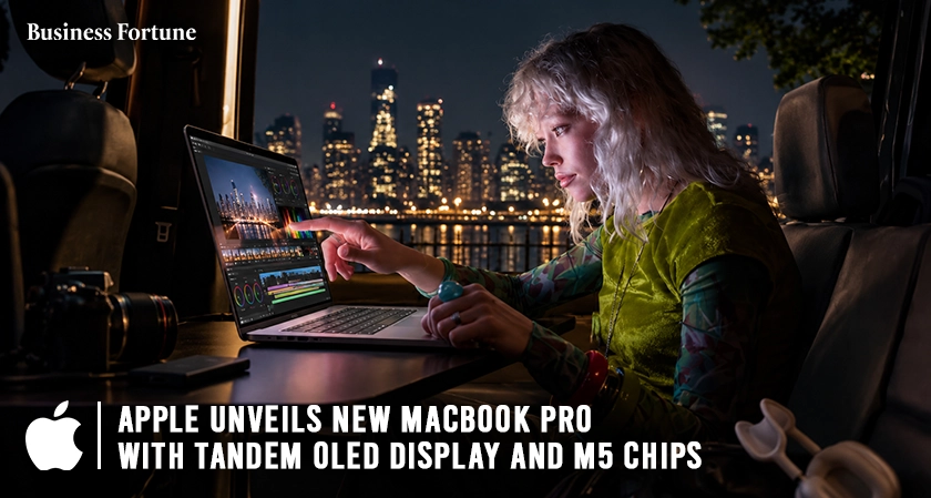 Apple Unveils New MacBook Pro with M5 Chips